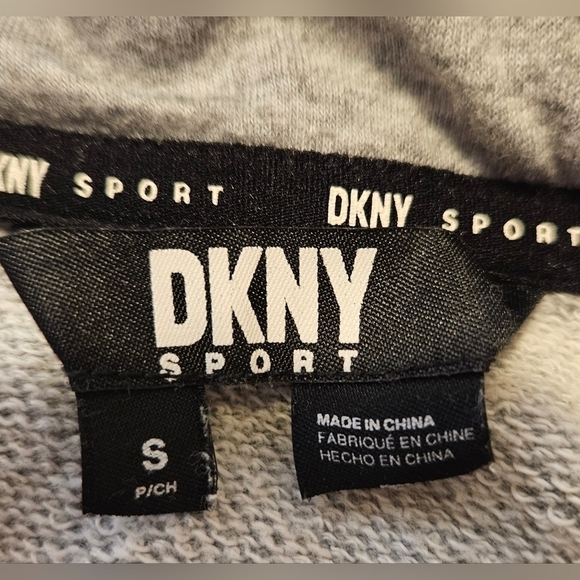 DKNY Outline Logo Hooded Sneaker Dress - Picture 8 of 9